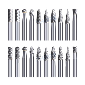 20pcs 3x3mm Woodworking <strong>Ball</strong> Shape Drill Tool Cylindrical Rotary Files Kit <strong>Tungsten</strong> <strong>Carbide</strong> Burr Sets Metal - Product Image 2