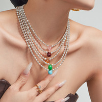 Collier de style bohème avec perles de coquillage, agate et turquoise, pendentif en pierre naturelle, bijoux, cadeau de fête