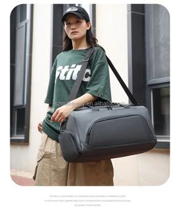 <span class=keywords><strong>Bolsa</strong></span> de viaje con estampado de logotipo personalizado para hombre en 10 colores, <span class=keywords><strong>bolsa</strong></span> deportiva de lona con compartimento para zapatos, bolsas impermeables para gimnasio y ejercicio - Product Image 6