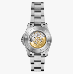 Orologio Subacqueo da Uomo LOUIS <span class=keywords><strong>SCHWAB</strong></span> in Acciaio Inossidabile, Resistente all'Acqua 300m, Movimento Meccanico, Vetro, Stile Business Lusso Moda - Product Image 6