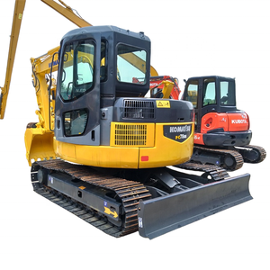 Excavadora sin cola multifuncional clásica Komatsu PC78US excavadora sobre orugas PC78 Mini excavadora usada amplia gama de trabajo - Product Image 1