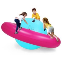 Fauteuil à bascule gonflable en PVC personnalisé pour la protection de l'environnement, design flottant épaissi et résistant à l'usure, capacité de 120 kg