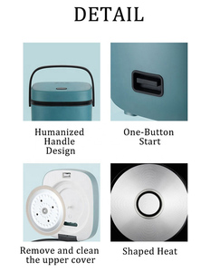 Home Appliances Small Kitchen Portable Rice Cooker With Steamer 1.2L 200W Mini Home Appliances Small Kitchen Appliances Rice Coo - Product Image 6