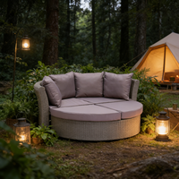 Liegestuhl Modernes Design Komfortable Outdoor-Möbel für Hof & Hotel Sonnenliege