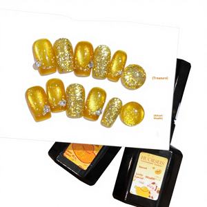 Esmalte de Uñas en Gel UV con Brillo Efecto Ojo de Gato, Súper Blanqueador y Duradero - Product Image 1