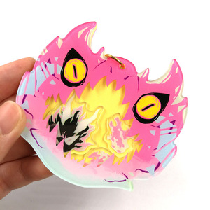 Breloque en acrylique personnalisée Kawaii <span class=keywords><strong>Shaker</strong></span> : Breloque en acrylique et porte-clés <span class=keywords><strong>Shaker</strong></span> - Product Image 4
