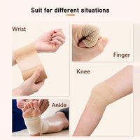 Bandage Cohésif Élastique Non Tissé Auto-Adhésif Imperméable pour Premiers Secours Sportifs et Soutien des Blessures – Personnalisation OEM, Vente en Gros