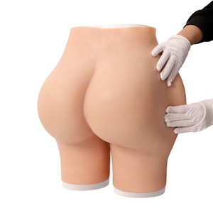 Culotte rembourrée pour femme, taille plus, 40 pouces de tour de taille, faux fessier et hanches, coussinets en silicone doux pour rehausser les fesses, plus épais, pour femme - Product Image 3