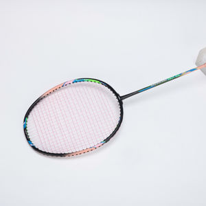 מחבט בדמינטון אלומיניום-זכוכית משולב, בעל גמישות גבוהה, מוט קשיח, איכותי, עמיד, קל משקל, למתחילים ונוער - Product Image 4