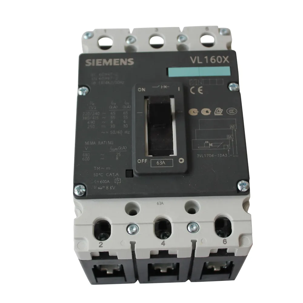 Mccb Circuit Breaker 3VL27101SB330AA0 Vỏ Đúc Circuit Breaker Sentron 3VL