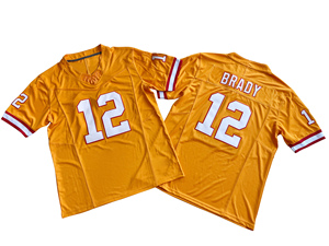 Maillot de football américain personnalisé pour homme, édition limitée orange 2024, brodé, tailles 13 Mike <span class=keywords><strong>Evans</strong></span>, 12 Tom Brady, 14 <span class=keywords><strong>Chris</strong></span> Godwin, 54 David, grandes tailles - Product Image 2