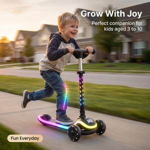 Rueda Luminosa de PU para Patinete Infantil con Certificado CE, Patinete para Niños de 3 a 8 Años - Product Image 1