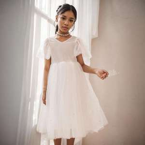 Vestido de Fiesta Infantil con Lentejuelas Estrelladas y Tela de Malla Estilo Hada, Agente de Compras en Guangzhou - Product Image 3