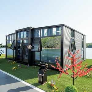 บ้านคอนเทนเนอร์แบบขยายได้ ISO CE ขนาด 20 ฟุต 40 ฟุต บ้านสำเร็จรูปพร้อมอยู่อาศัย วิลล่าสำเร็จรูปพร้อมบ้านเคลื่อนที่ขนาดเล็กแบบพกพา - Product Image 1