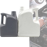 Bouteille en plastique Hdpe avec poignée, bouteille de 5 L, 5 litres, conteneur d'huile moteur 5 litres