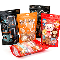 Sacs en plastique refermables à fermeture éclair thermoscellable réutilisables imprimés sur mesure, sacs en plastique à fermeture éclair anti-odeurs, sacs en mylar refermables anti-odeurs