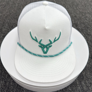 Y-P ypoong hình dạng trucker <span class=keywords><strong>cap</strong></span> 5 Bảng điều chỉnh tùy chỉnh gorras phẳng thêu logo lưới trở lại Snapback <span class=keywords><strong>cap</strong></span> Trucker mũ với dây thừng - Product Image 2