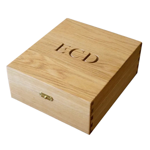Caja de Almacenamiento de Vino de Madera Flexible Rectangular Personalizada con Logotipo Personalizado, para Tres Botellas - Product Image 1