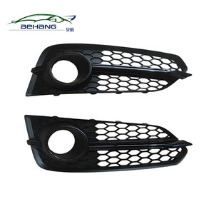 Grille de pare-chocs avant inférieure chromée pour Audi S8 2016, cadre de feux antibrouillard OEM 4H0807679AF 4H0807680AF - Product Image 2