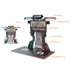 Produit Amus Park FuninVR 9D VR : Simulateur de tir et de mouvement en réalité virtuelle avec pistolet en métal pour usage domestique en intérieur - Product Image 4