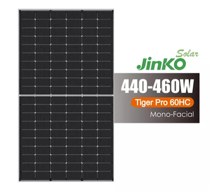 Paneles Solares Monocristalinos Jinko Tiger Pro 440W 460w 60Hc 465W, Jkm440M6Tl4V5 Tigre 460W 450Watt Negro Jinkosolar 445 <span class=keywords><strong>Wp</strong></span> - Product Image 2