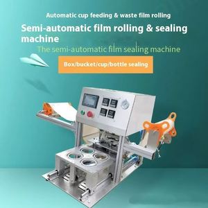 Manufacturer Customized Electric Plc Controlled Automatic Tube Bottle <b>Shrink</b> Film Heat Sealing Machine for Soy Milk Milk Tea - Product Image 5
