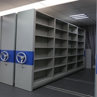 Fabrika Üretimi Yüksek Standartlı Metal Kutu Tipi Arşiv Rafı Mobil Raf Sistemi Modern Tasarım ve Tam Kullanımlı Alan Özelliğiyle