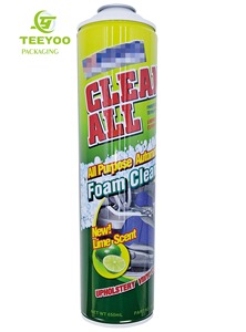 Haute qualité en gros 200ml et 500ml aérosol vaporisateur bouteille boîte de conserve <span class=keywords><strong>Auto</strong></span> soin mousse nettoyant personnalisable Logo impression - Product Image 2