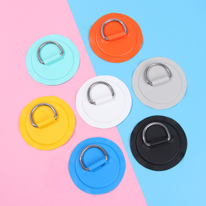 Hebillas de acero inoxidable LCO-SPORT con anillo en D para accesorios de bote inflable, kayak y tabla de paddle surf, disponibles en varios colores. - Product Image 2