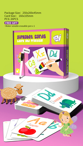 Bán buôn xóa được bút viết Đồ chơi thư tiếng anh học tập thẻ flash cho trẻ em giáo dục - Product Image 4