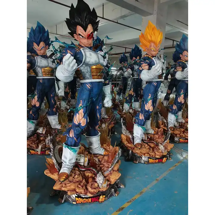 From HandMade Dragon Ball Goku Super Saiyan Blue 2 Anime Figure :  : Toys