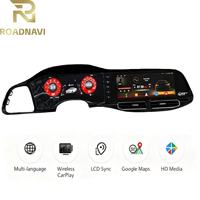 Système d'aide au stationnement RoadNavi avec double écran GPS DSP pour Dodge Charger 2011-2019, lecteur radio Android avec 2 ans de garantie