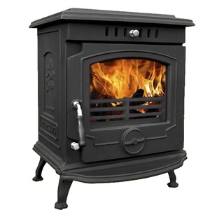 Stufa <span class=keywords><strong>a</strong></span> <span class=keywords><strong>Legna</strong></span> Portatile Classica Europea per Interni, Piccola Stufa Domestica in Ghisa, Caminetto Senza Fumo - Product Image 2