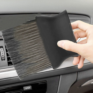 JYNB Car Air Vent <b>Brush</b> Black ABS Manual <b>Dust</b> Cleaner For Interior Crevices Cleaning Tool - Product Image 1