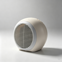 Ventilateur de refroidissement compact de bureau, mini-refroidisseur d'air, ventilateur USB DC rechargeable, silencieux et portable pour la maison, le bureau, le camping en plein air