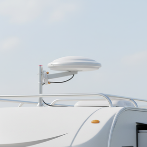 Antena de <span class=keywords><strong>TV</strong></span> Digital Omnidireccional de 360°, Construcción de Plástico y Metal, Diseño Resistente a la Intemperie para Uso en Interiores/Exteriores, Camping - 75 Ohm - Product Image 3