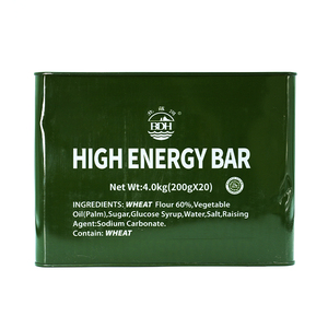 Năng lượng cao 20 túi khẩn cấp khẩu phần hardtack bánh quy trong một tin Mặn & ngọt - Product Image 5