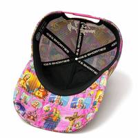 Gorra Trucker de Malla Personalizada con Figura Religiosa, Estilo Casual, para Playa, con Decoración de Diamantes de Imitación y Visera Curva