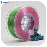 Filaments d'imprimante 3D en PETG 1,75 mm 1 kg/2,2 lb, consommables en plastique, matériau PLA soie pour imprimante 3D