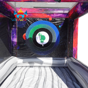 Jeu gonflable interactif commercial à double hache cosmique pour les carnavals en plein air, parcs d'attractions, activités de renforcement d'équipe - Product Image 3