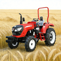China 50 PS EPA 4x4 Kleiner Traktor mit Frontlader und Baggerlader, Traktoren, LKWs, Landwirtschaft, Mini-Traktor