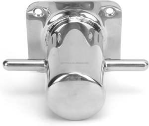 Bitta di <span class=keywords><strong>ormeggio</strong></span> singola <span class=keywords><strong>a</strong></span> croce in acciaio inossidabile 316 con piastra di base, accessorio per imbarcazioni e ponti marini - Product Image 2