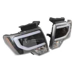 Offroad Car Auto HID Headlight Headlamp For Ford F150 Raptor 2008-2012 4x4 Accessories Maiker Manufacturer Front Head Light Lamp