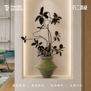 Pot de fleurs en céramique de Jingdezhen, grand modèle, pour plantes vertes et bonsaïs, ornement artistique pour salon et hall d'entrée - Product Image 5