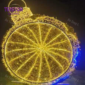 Arco Decorativo Gigante con Luces LED para Navidad, Iluminación Comercial para Exteriores y Decoración de Paisajes - Product Image 3