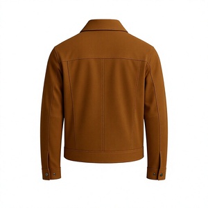 เสื้อแจ็คเก็ตทำงานผ้าทวิลล์คอตตอน 100% สำหรับผู้ชาย ยี่ห้อโคฮิโนอร์ มิลส์ น้ำหนัก 370GSM ซิปด้านหน้า สีพื้น - Product Image 3