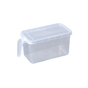Contenitore per Frigorifero - <span class=keywords><strong>Scatola</strong></span> Trasparente in Plastica PP Multifunzionale <span class=keywords><strong>da</strong></span> <span class=keywords><strong>Parete</strong></span> per Conservare Frutta, Verdura e Carne - Product Image 1
