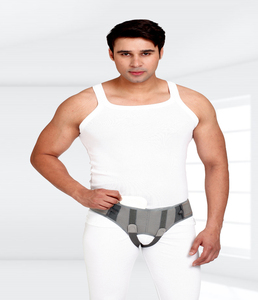 Comfortable Hernia Belt Abdominal Support <b>Brace</b> with Flexible Compression Design Adjustable Straps and Breathable Fabric - Product Image 3
