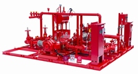 Ensemble de pompe à incendie 750 GPM NFPA20/UL/FM en fonte fendue pour carter avec carburant diesel conforme aux normes NFPA20/UL/FM