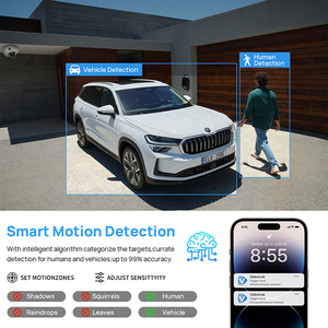 <span class=keywords><strong>Camera</strong></span> mạng <span class=keywords><strong>mini</strong></span> dome cố định Vikylin <span class=keywords><strong>MINI</strong></span> DOME, ống kính 2.8MM, 8MP, hồng ngoại, phát hiện người và phương tiện, tích hợp micro - Product Image 4